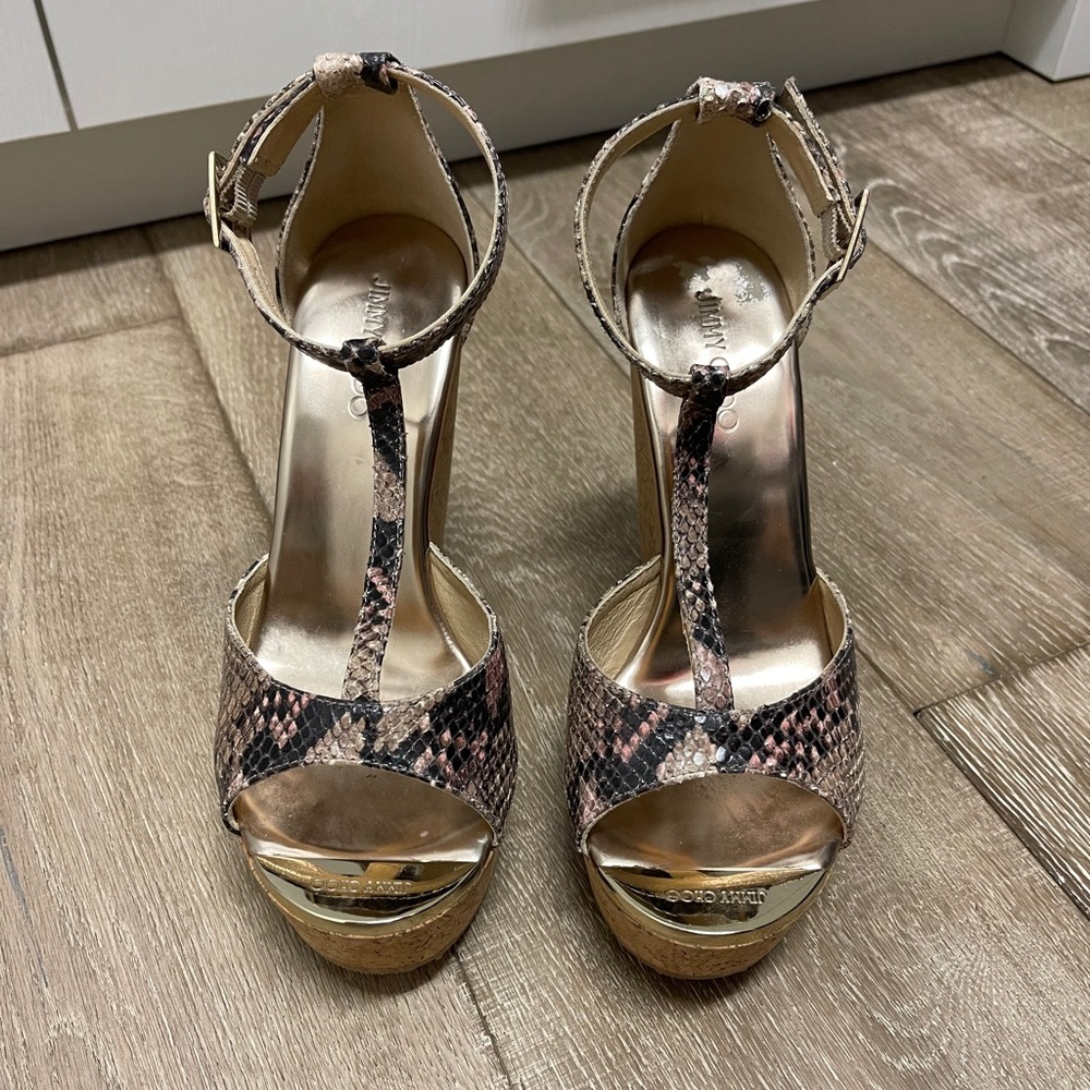 Jimmy Choo wedge sandals